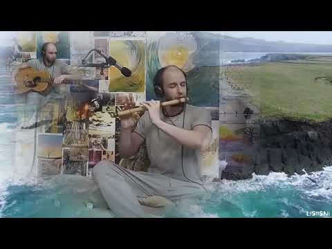 Видео: Лисьи Сны - "Крылья", импровизация, Флейта Бансури Фа ("Вопли птиц" укороченная версия)