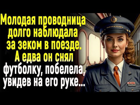 Видео: Молодая проводница долго наблюдала за зеком. А когда он снял футболку - побелела, увидев на его руке