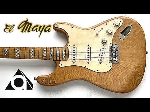 Видео: Почистил старую японскую гитару.