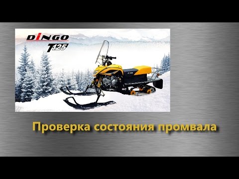 Видео: Irbis Dingo T125. Проверка состояния промвала