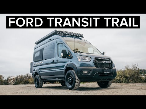 Видео: FORD TRANSIT TRAIL 2024 | Переделанный в кемпер фургон на 33-х колесах