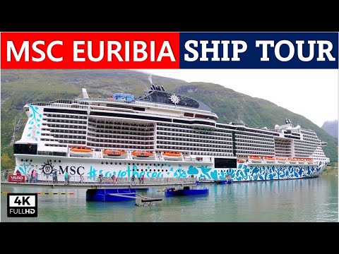 Видео: Полный тур по кораблю в 4K: MSC Euribia 🛳️✨ Невероятные впечатления от круизного лайнера!🔥💗