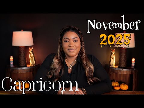 Видео: КОЗЕРОГ ♑︎ 5 важных вещей, которые вам нужно знать о «НОЯБРЕ 2025» 🌻 Знак Козерога 𓂀