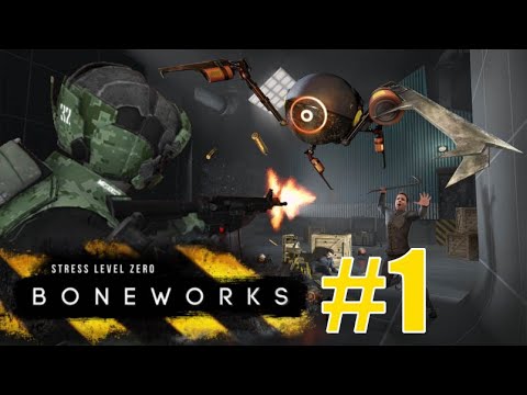 Видео: BONEWORKS | Приключения в SANDBOX | #1
