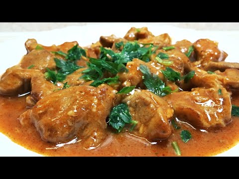 Видео: Самый вкусный ГУЛЯШ ИЗ СВИНИНЫ. Быстрый Рецепт