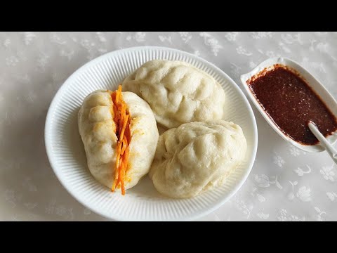 Видео: Пигоди с Емди!Рецепт моей бабушки!Джусай пигоди찐부추만두.왕만두 Steamed big dumplings