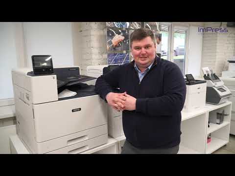 Видео: Xerox VersaLink C8000W - недорогое устройство для печати белым с CMY