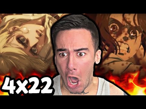 Видео: АТАКА ТИТАНОВ 4x22 (РЕАКЦИЯ)