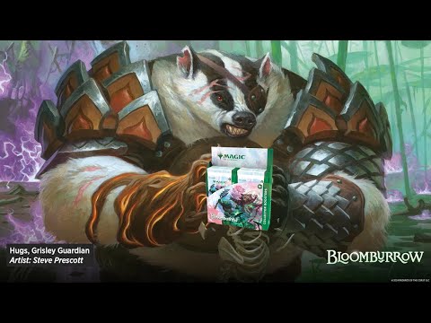 Видео: в бумажную MTG: Bloomburrow Collector Display Unboxing