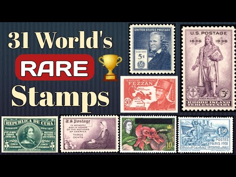 Видео: Редкие ценные марки | Руководство для коллекционеров марок мира