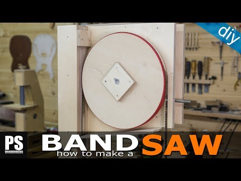 Видео: Изготовление самодельной ленточной пилы (часть 2 / колеса)