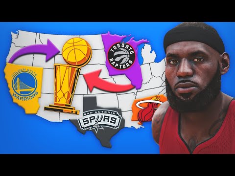 Видео: Империализм НБА: каждый игрок в расцвете сил!