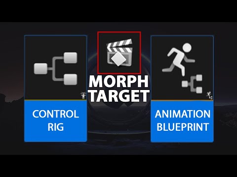 Видео: 2 способа использовать Morph Target в Sequencer в Unreal Engine 5. Animation Blueprint и Control Rig