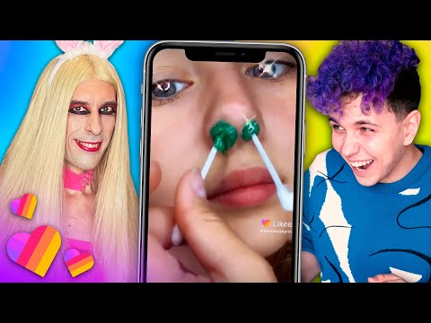 Видео: РЕАКЦИЯ с САМОЙ ПОПУЛЯРНОЙ ЛАЙКЕРШЕЙ в МИРЕ! 😂ПОПРОБУЙ НЕ ЗАСМЕЯТЬСЯ в LIKEE 😂 КЛИПЫ в ЛАЙКИ