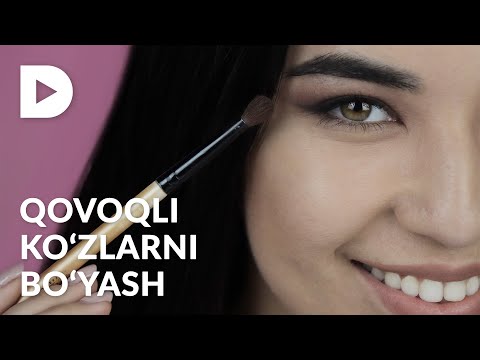 Видео: Qovoqli ko’zlarni bo’yash / Кўз бўяш / 5 minutli makiyaj #MUXLISA