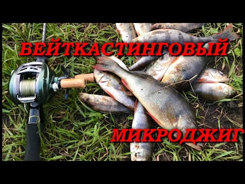 Видео: Окунь на микроджиг. Бейткастинг.