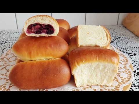 Видео: РЕЦЕПТ ПРОСТОЙ ДОМАШНЕЙ ВЫПЕЧКИ/ Пирожки и Сайка