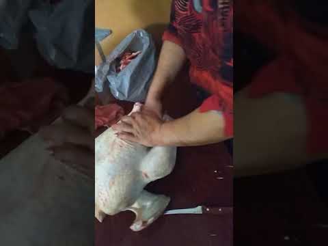 Видео: Как правильно потрошить индюка