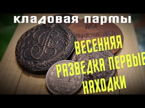 Видео: ПОИСК КЛАДА И СТАРИНЫ/ЦАРСКИЕ МОНЕТЫ/ВЕСЕННЯЯ РАЗВЕДКА/ПЕРМСКИЙ КРАЙ