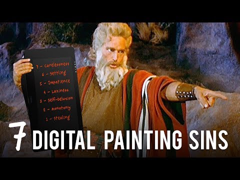 Видео: Топ 7 ошибок цифровой живописи
