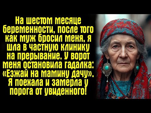 Видео: На шестом месяце беременности, после того как муж бросил меня, я шла в частную клинику на прерыв