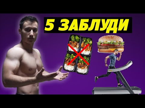 Видео: 5 Заблуди за Отслабването, На Които Все Още Вярваш