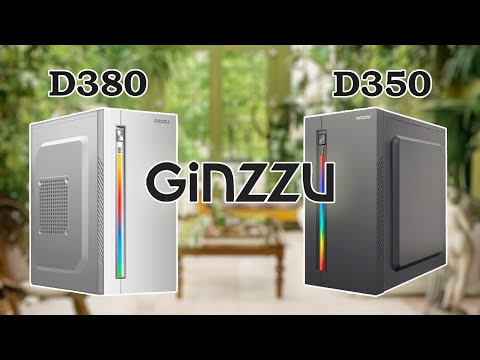 Видео: Распаковка и обзор компьютерных корпусов Ginzzu D350 RGB и Ginzzu D380 RGB