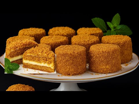 Видео: Вкусные мини-пирожные с заварным кремом