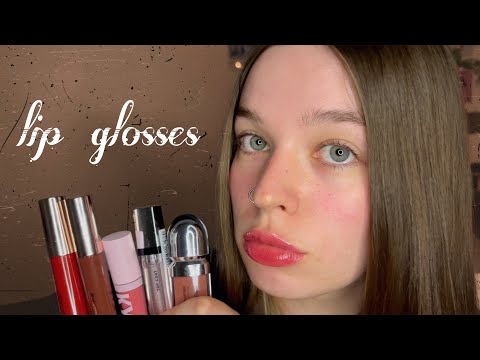 Видео: ASMR МОИ БЛЕСКИ | поцелуи,звуки рта и близкий шепот