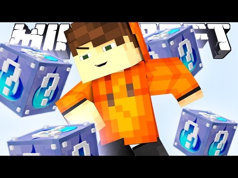 Видео: ВОДЯНЫЕ ЛАКИ БЛОКИ! [MINECRAFT ЛАКИ ГОНКИ]