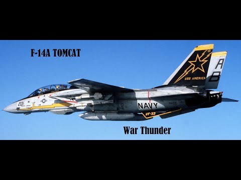 Видео: F-14A Tomcat - длинная рука + ГАЙД по использованию ракет с АРЛ ГСН в War Thunder