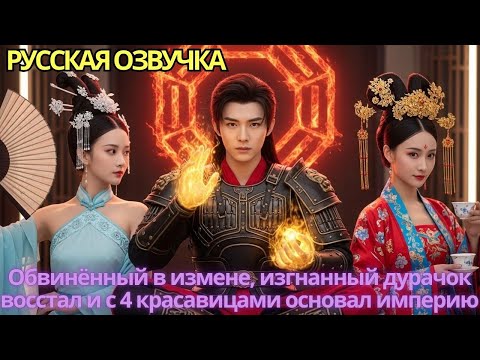 Видео: Обвинённый в измене, изгнанный дурачок восстал и с 4 красавицами основал империю