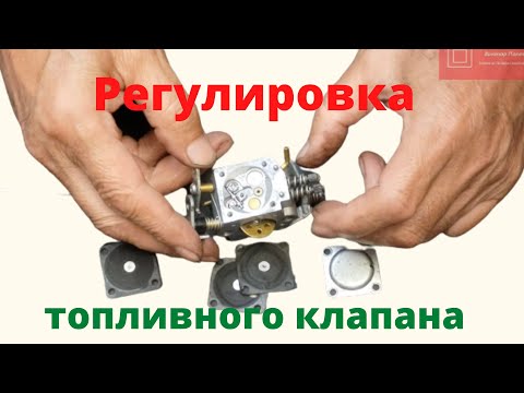 Видео: Регулировка карбюратора бензопилы Регулировка топливного клапана-иглы Это очень просто #ВикторПолев