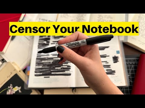 Видео: Как починить «сломанный» ежедневник (не покупая новый)