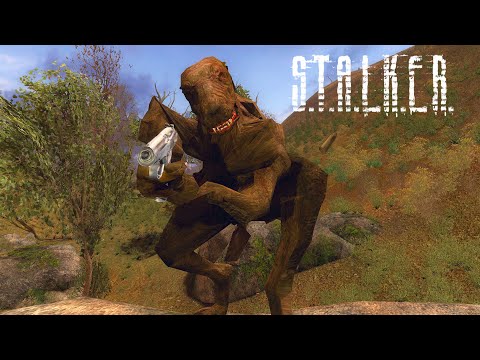 Видео: Пёс отстреливается от стаи сталкеров