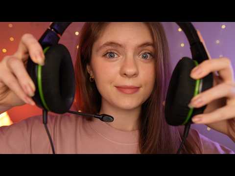 Видео: ASMR С наушниками с шумоподавлением 🎧😌 Personal Attention Makeup, nails, & Gentle sounds