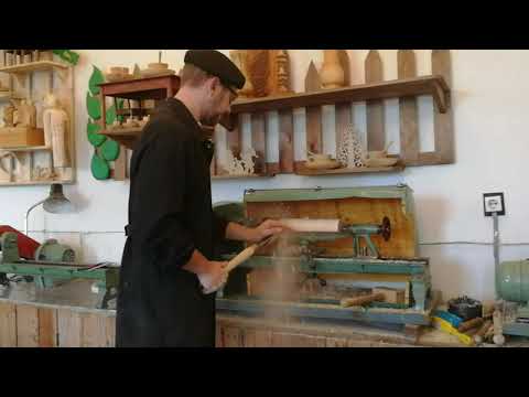 Видео: Технология точение изделий из древесины. (часть2)