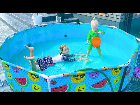 Видео: БОЛЬШОЙ БАССЕЙН ДЛЯ СОФИИ И НИКИ. СОФУНЬЯ ШАЛУНЬЯ