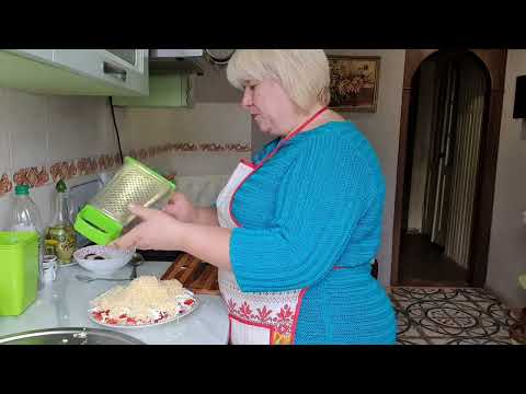 Видео: Легкий вкусный салатик