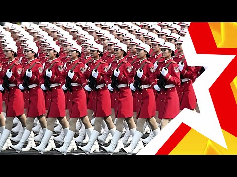 Видео: ЖЕНСКИЕ ВОЙСКА КИТАЯ ★ 中国女子军 ★ WOMEN'S TROOPS OF CHINA ★ 中國女兵