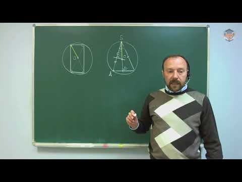 Видео: Занятие 27 Комбинации тел вращения  Задачи о касающихся сферах