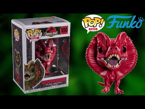 Видео: ОБЗОР на Funko pop красный ДИЛОФОЗАВР!!