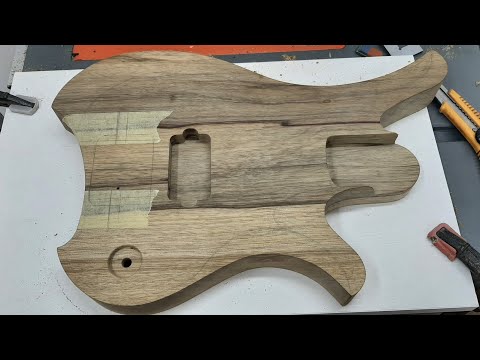 Видео: OMGUITARS. Корпус для безголовой гитары (Headless) Часть 4.