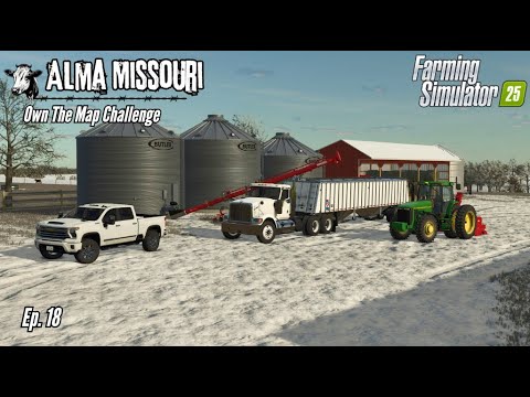 Видео: Расширяем нашу деятельность! — Альма, Миссури, OTM, эпизод 18 | Farming Simulator 25
