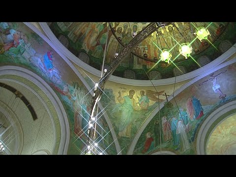 Видео: Всенощное бдение 4 октября 2025 года, Сретенский монастырь, г. Москва