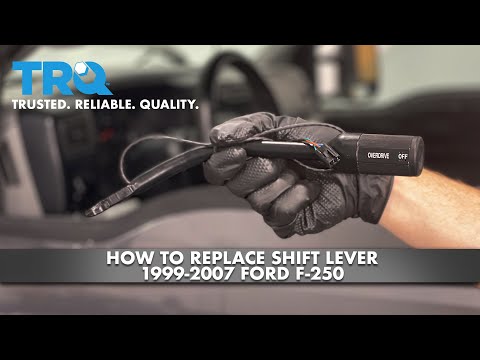 Видео: Как заменить рычаг переключения передач на Ford F-250 1999-2007 годов