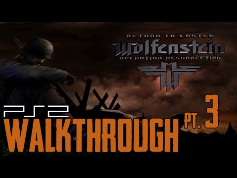 Видео: Return To Castle Wolfenstein: Operation Resurrection #3 - Рас Эль-Хадид / Ras El-Hadid (PS2)