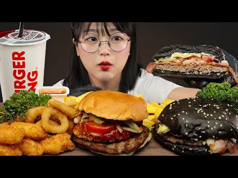 Видео: АСМР ЕДА Бургер Кинг🍔 Черный гамбургер | BURGER KING HAMBURGER MUKBANG