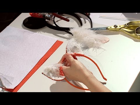 Видео: «Территория творчества: Ободок с ушками»