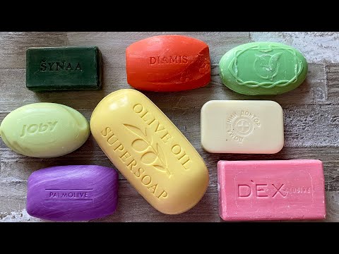 Видео: ASMR Soap cutting | Soap Carving|Резка мыла  | ASMR